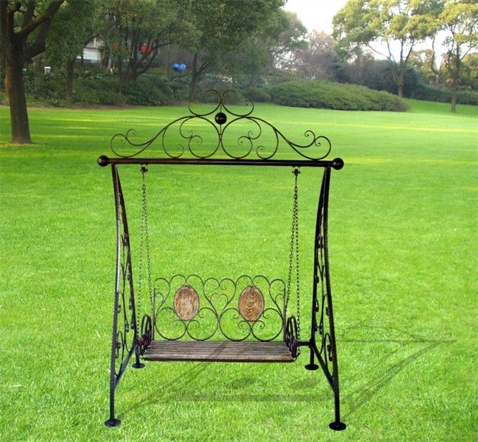 black iron double rocking chair | iron outdoor swing chair iron .