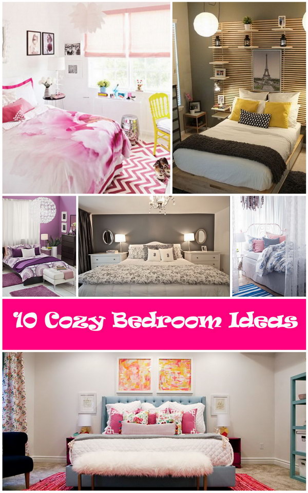 Cozy bedroom ideas!