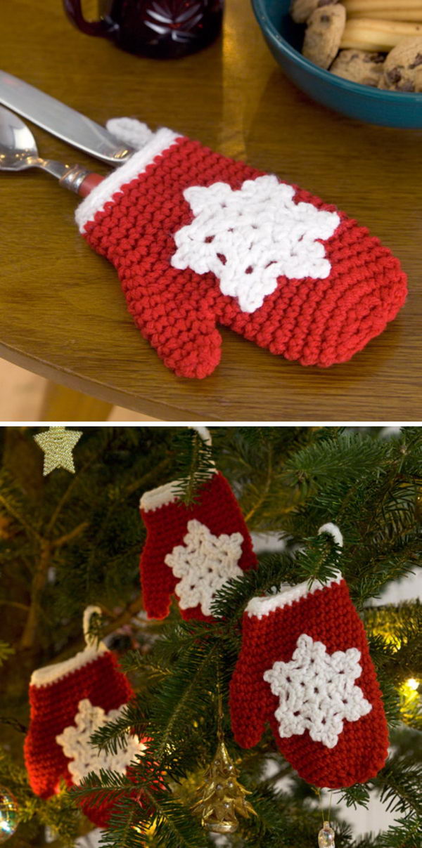 Crochet Snowflake In The Middle Of Holiday Ornament Free Pattern. 