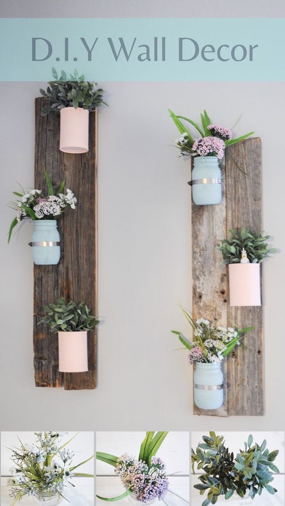 DIY home decor with a palette or barn wood. 