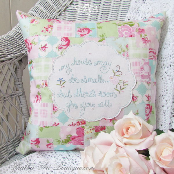Shabby Faux Patchwork 