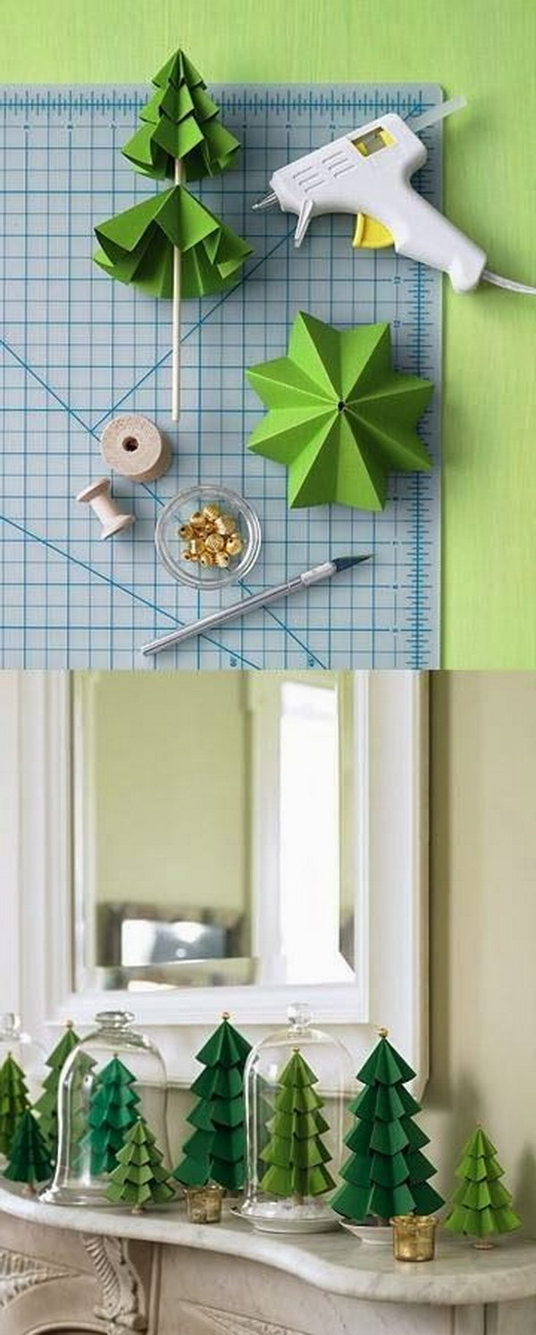 DIY paper pine. 