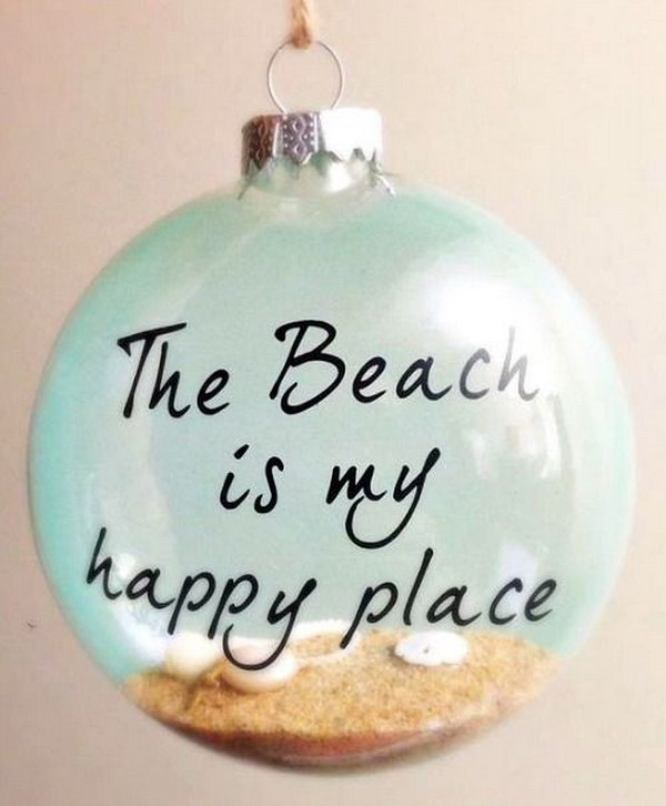 DIY beach ornament 