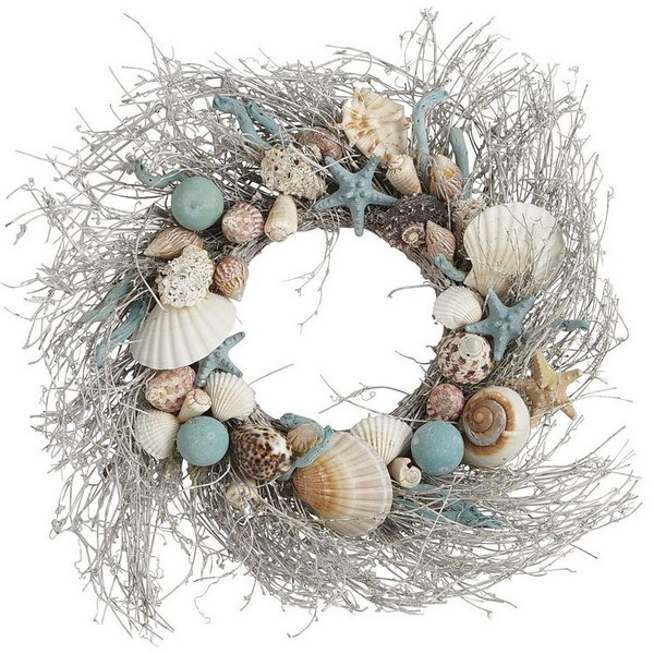 Wreath of the seashells 