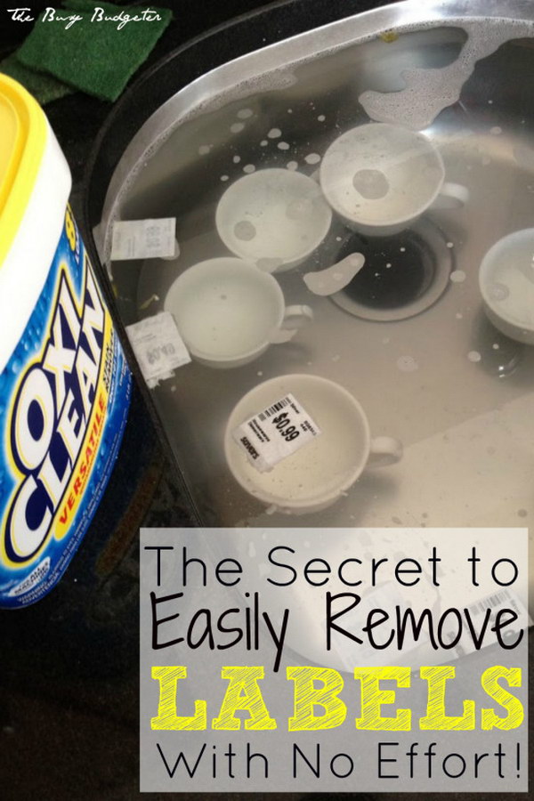 How to easily remove labels from everything. 