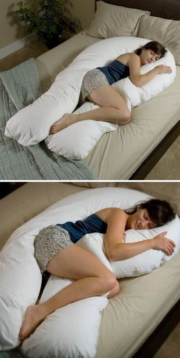 Cozy full body pillow. 