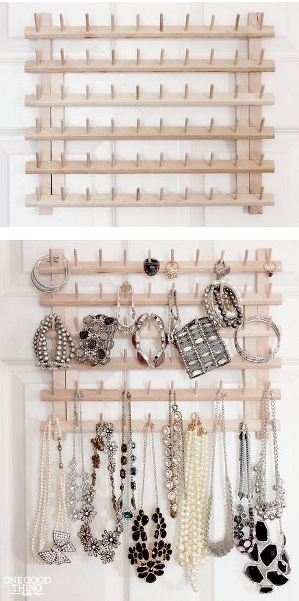 From a coat stand to a jewelry organizer