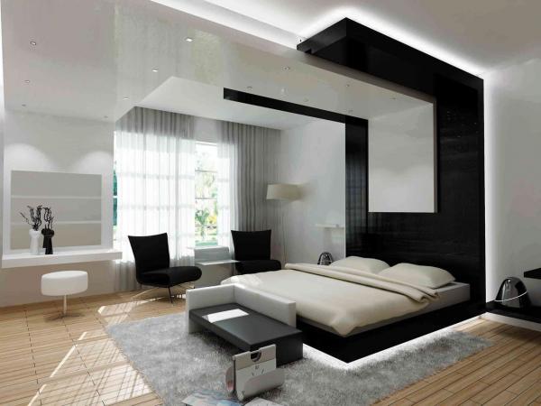 Color ideas for white and black master bedroom colors