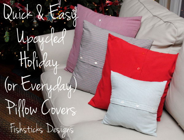 This DIY pillowcase is a quick and easy project to add an extra Christmas spirit to our living room. Learn the instructions from 