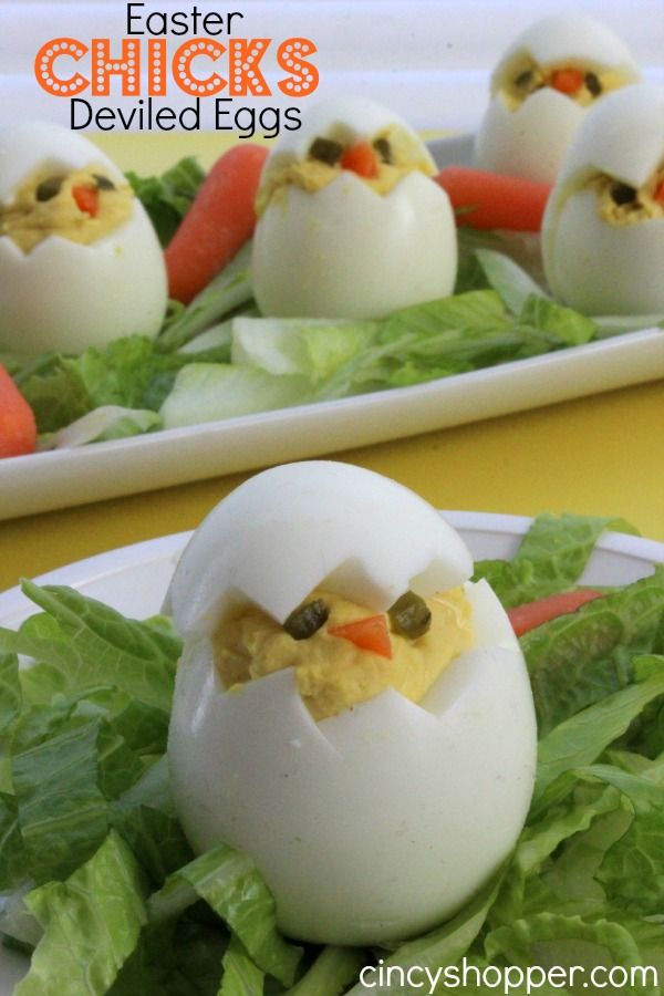 Devil eggs of the Easter chicks. Add these cute little chicks to your Easter menu. These Easter Chick Deviled Eggs are so simple yet so special.