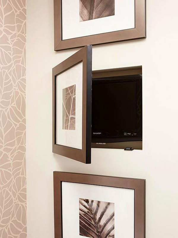 Nifty Niches niches carved between wall posts provide the perfect place to hide bathroom accessories of all shapes and sizes.  