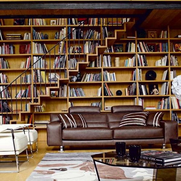 Cool ideas for the home library. Decorate your home library so that it becomes your private haven where you can read, study, and relax.