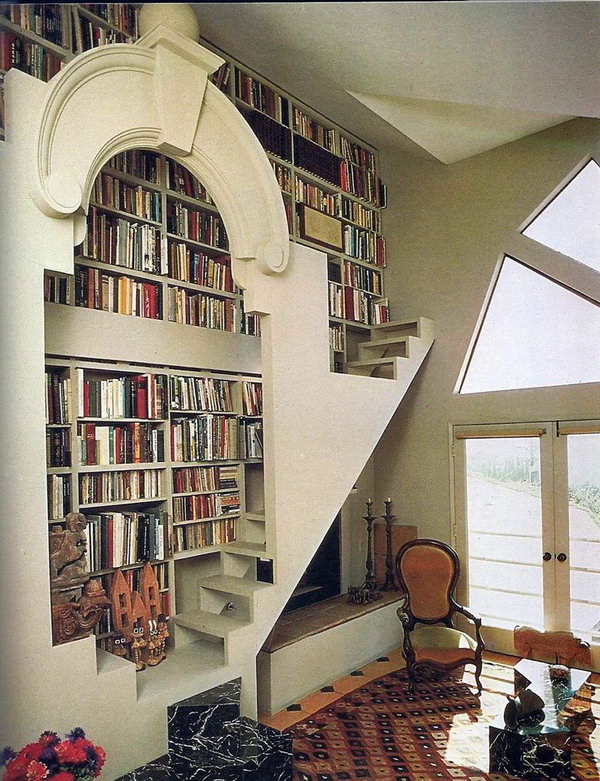 Cool ideas for the home library. Decorate your home library so that it becomes your private haven where you can read, study, and relax.
