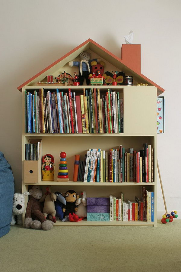 House bookcase.