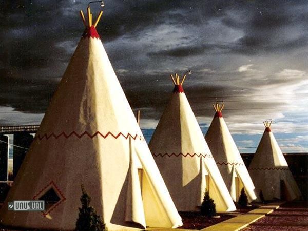 Wigwam Motel Arizona. The Wigwam Motel was originally part of a chain of 7 Wigwam villages, of which only 3 are left. This group of 15 tipis is 14 feet in diameter at the base and 32 feet in height. They look authentic and have welcomed guests since the 1950s. The Wigwam Motel was registered on May 2, 2002 in the National Register of Historic Places.