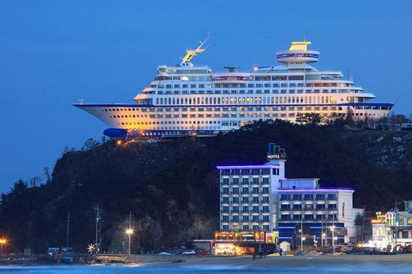 Sun Cruise Hotel in South Korea.