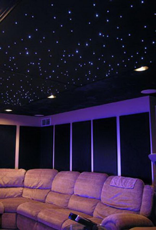 Star blanket. Install fiberglass star ceiling kits, tiles and domes in your living areas and children's rooms. Enjoy many films and quiet times under the stars.