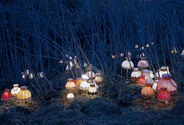Light installation. The conceptual artist Rune Guneriussen transforms the most common objects into large-format installations that shape the dreamlike landscape of his Norwegian homeland.