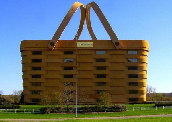 The basket building (Ohio, USA),