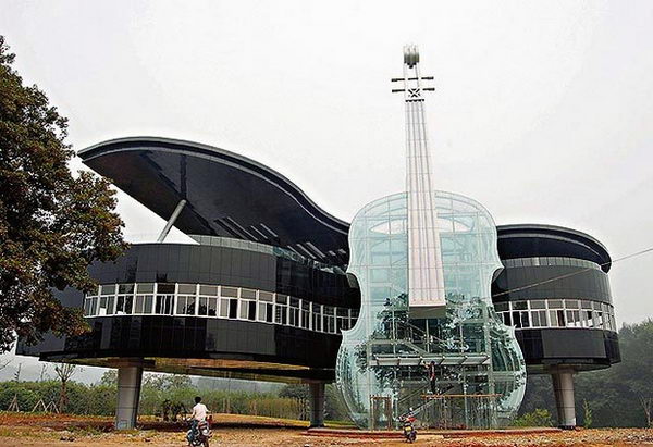 The piano house (Anhui, China).