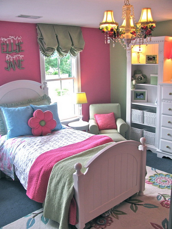 Cute little girl's bedroom