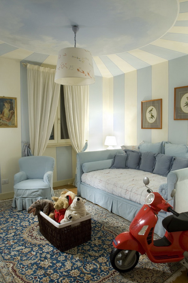 Italian style girl bedroom design