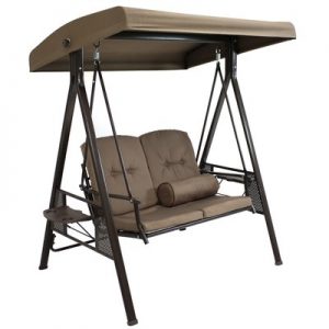 Freeport Park Woodley 2-Person Adjustable Tilt Canopy Patio .