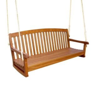 International Caravan Royal Tahiti 3-Seater Porch Swing at Lowes.c