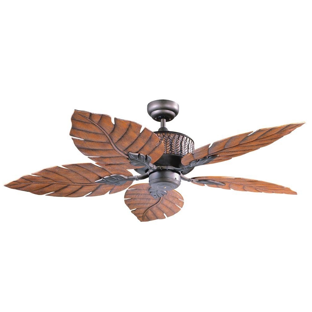 Outdoor Ceiling Fans With Leaf Blades