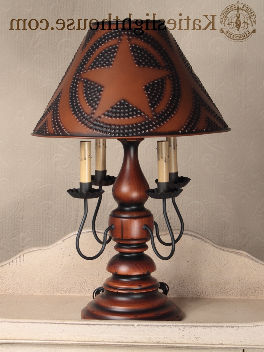 Country Living Room Table Lamps