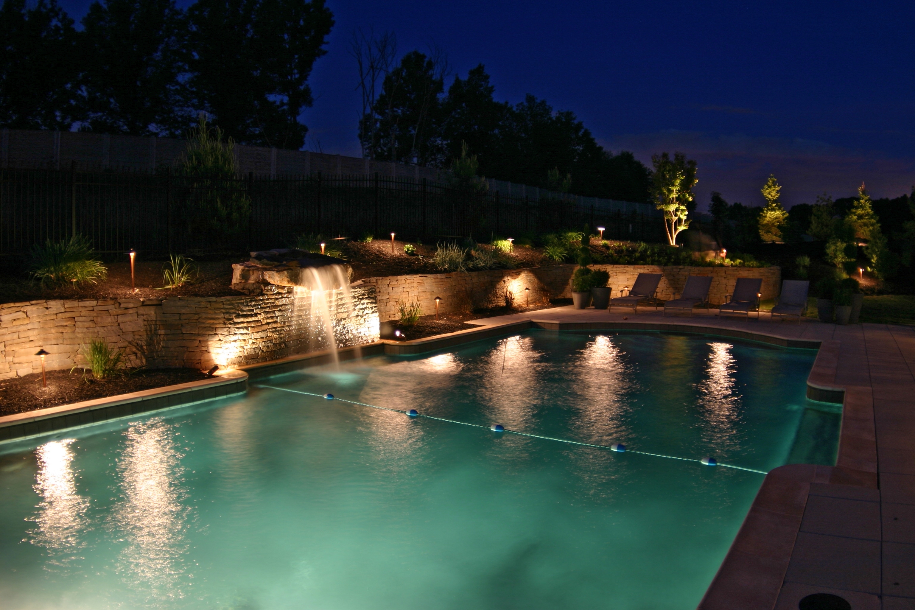 Selected photo of outdoor lanterns for by the pool