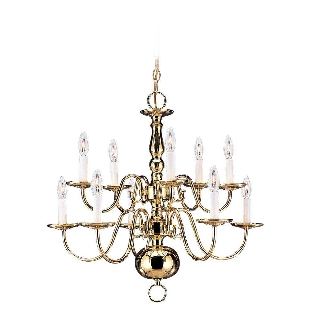 Traditional Brass Chandeliers