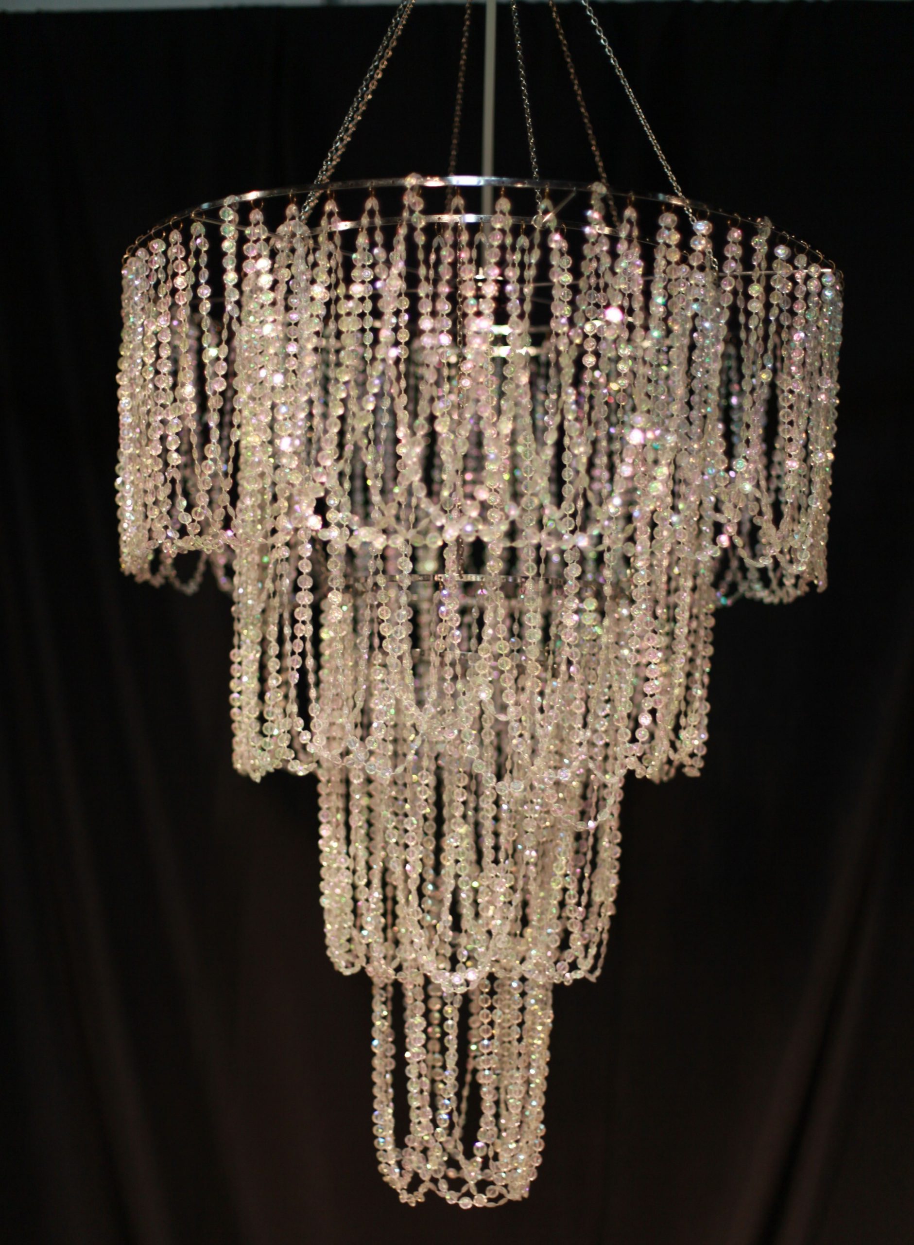 Faux Crystal Chandeliers