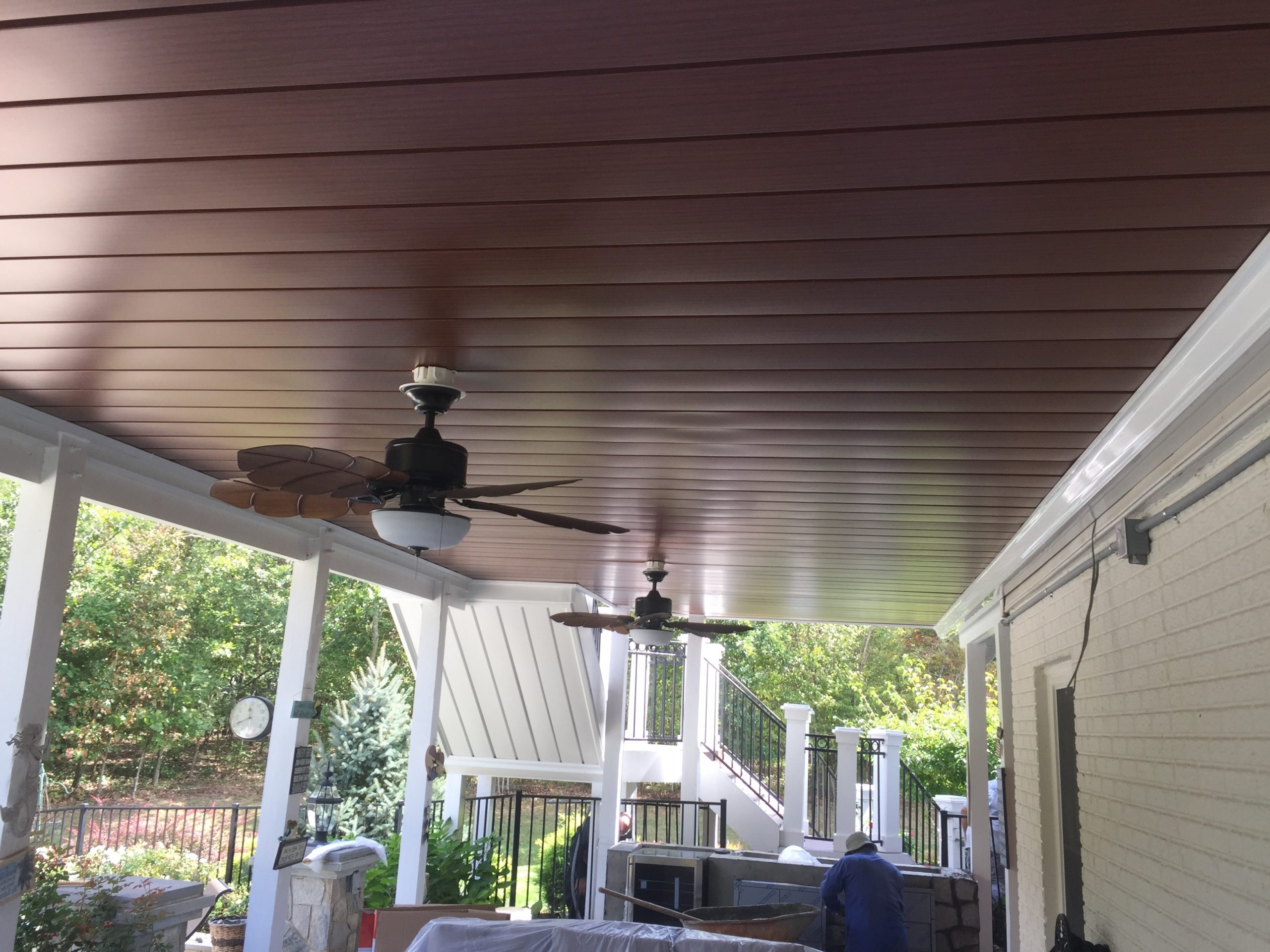Outdoor Ceiling Fan Under Deck