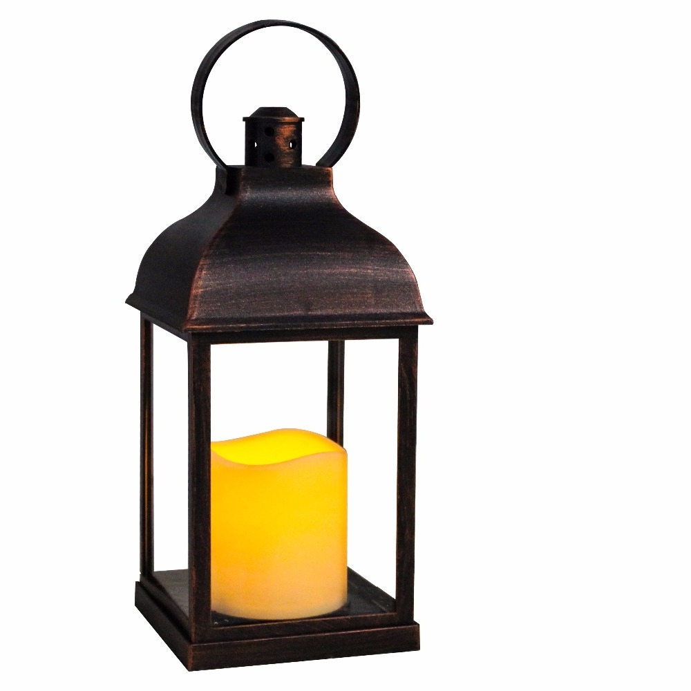 Outdoor Lanterns With Flameless Candles