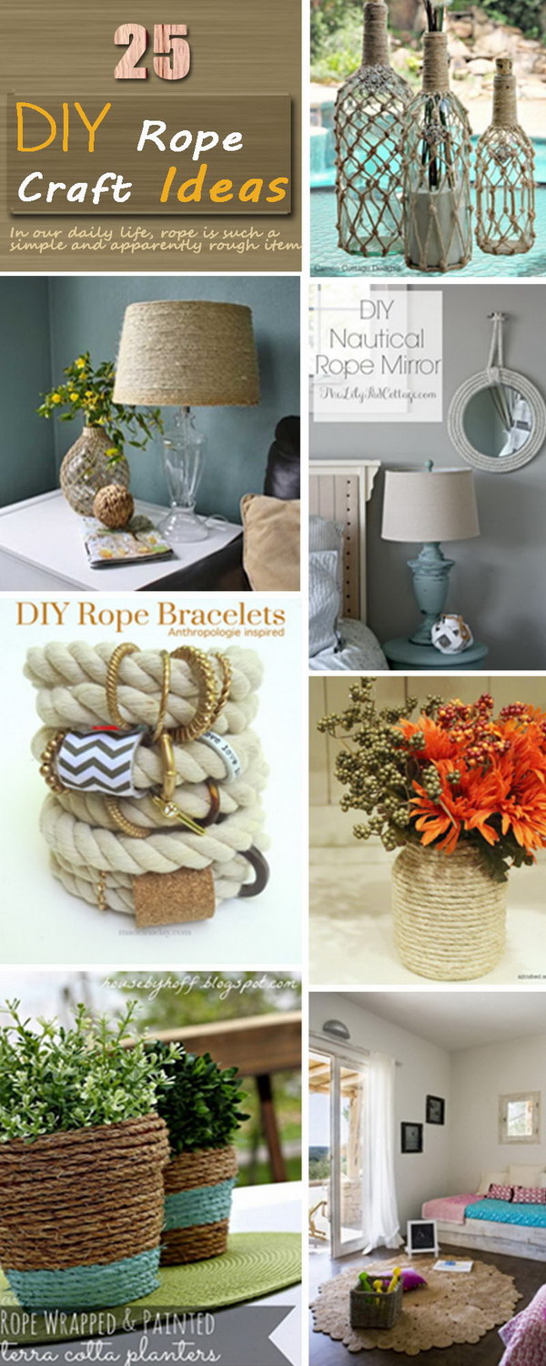 Creative tinkering with DIY ropes!