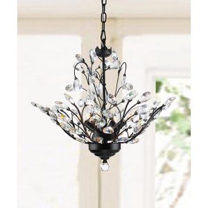 Terra 4 Light Crystal Chandelier – Welly