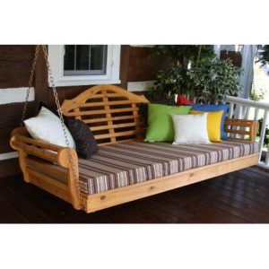 5 Foot Western Cedar Marlboro Porch Swing B