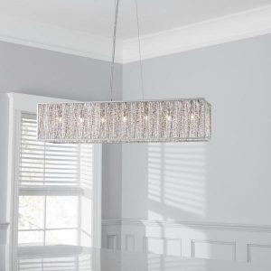 Home Decorators Collection Saynsberry 7-Light Chrome Island .