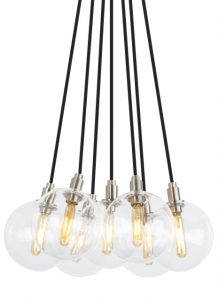 Gambit 7-Light Chandelier Details | Tech Lighti