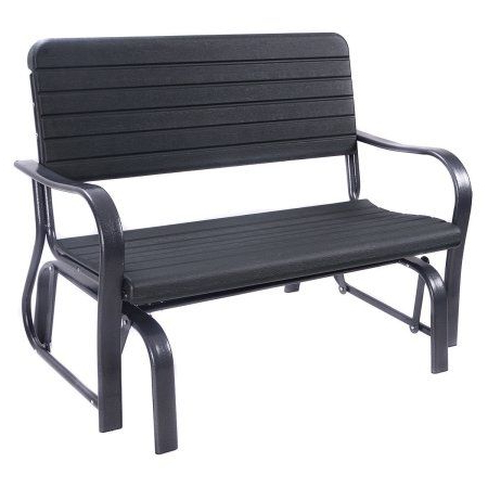 Steel Patio Swing Glider Benches
