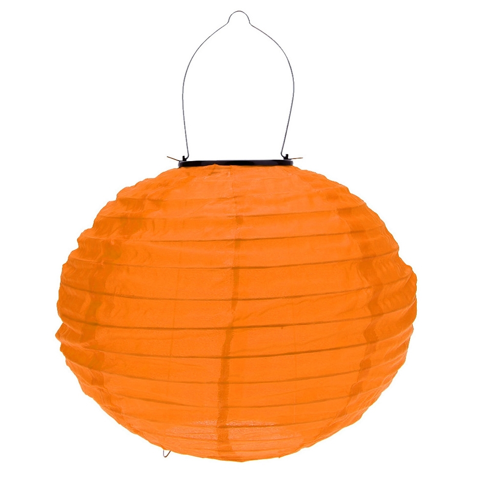 Outdoor Orange Lanterns