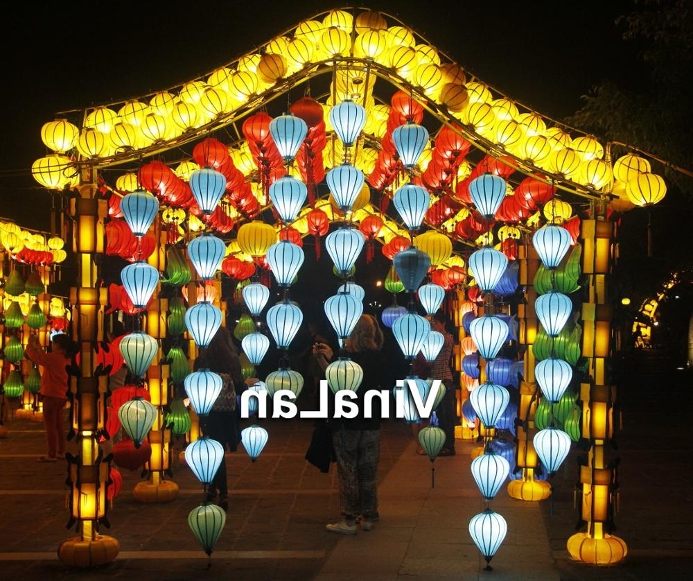 Outdoor Vietnamese Lanterns