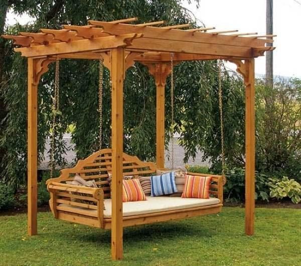 25 Beautifully Inspiring DIY Backyard Pergola Designs For Outdoor .