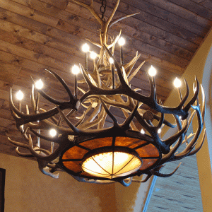 Real Antler Chandeliers | Elk | Deer | Moo