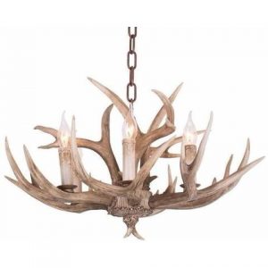 Faux Elk Antler Chandeliers - 6 Lights – Mano