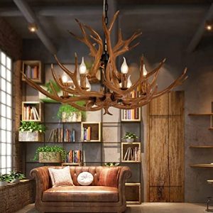 Light Antler Chandeliers Fixtures Resin Deer Antlers Dining Room .