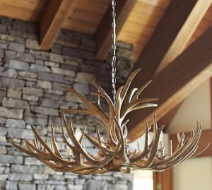 Faux Antler Chandelier | Pottery Ba