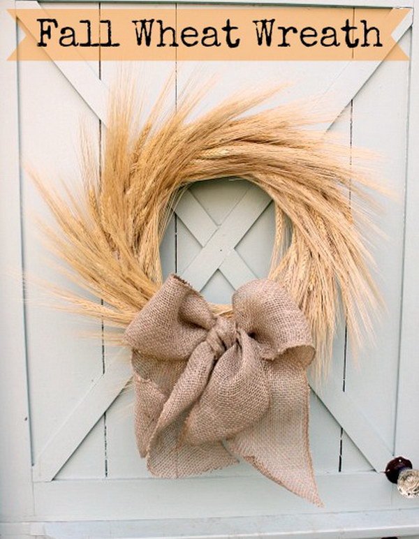 20 Awesome DIY Fall Door Decorations - Hati