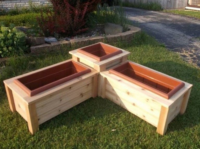 20+ Awesome DIY Wooden Planter Box Design Ideas for Outdoor .